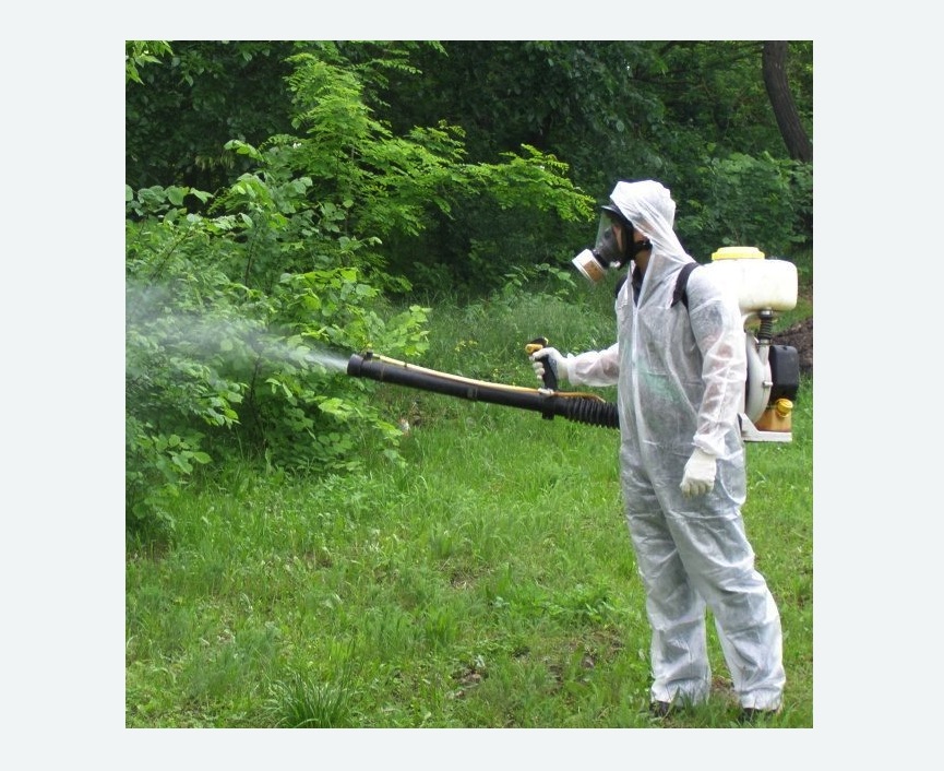 обработка территории от клещей в Славске